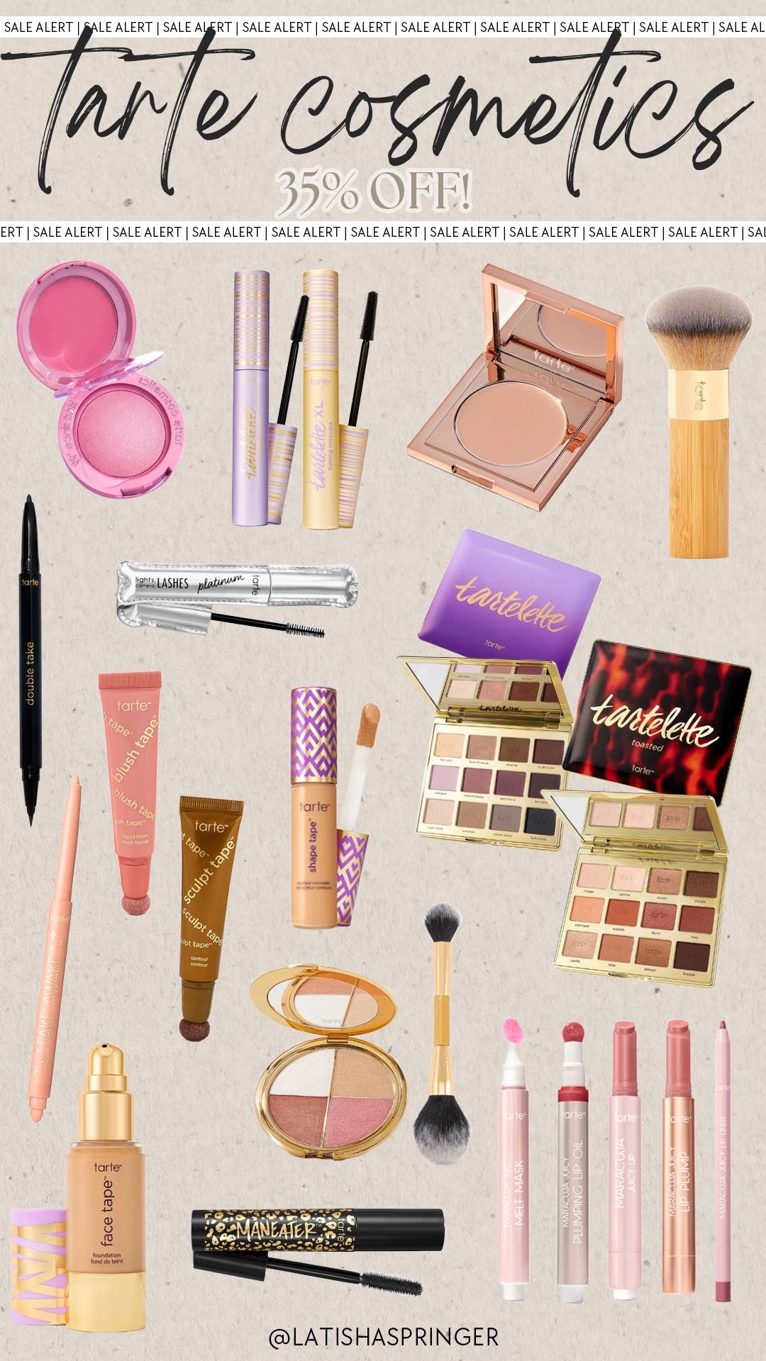 35% off everything at Tarte! Some of my fave makeup products included!

#tarte

Tarte sale. Tarte cosmetics. Everyday makeup. Best everyday makeup routine. Easy everyday makeup. Must have makeup products  

#LTKmomlife #LTKBeauty #LTKSaleAlert
