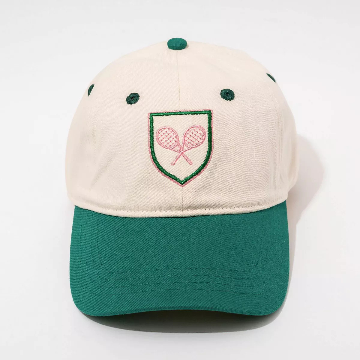 Tennis Hat - Frasier Sterling Cream/Green | Target