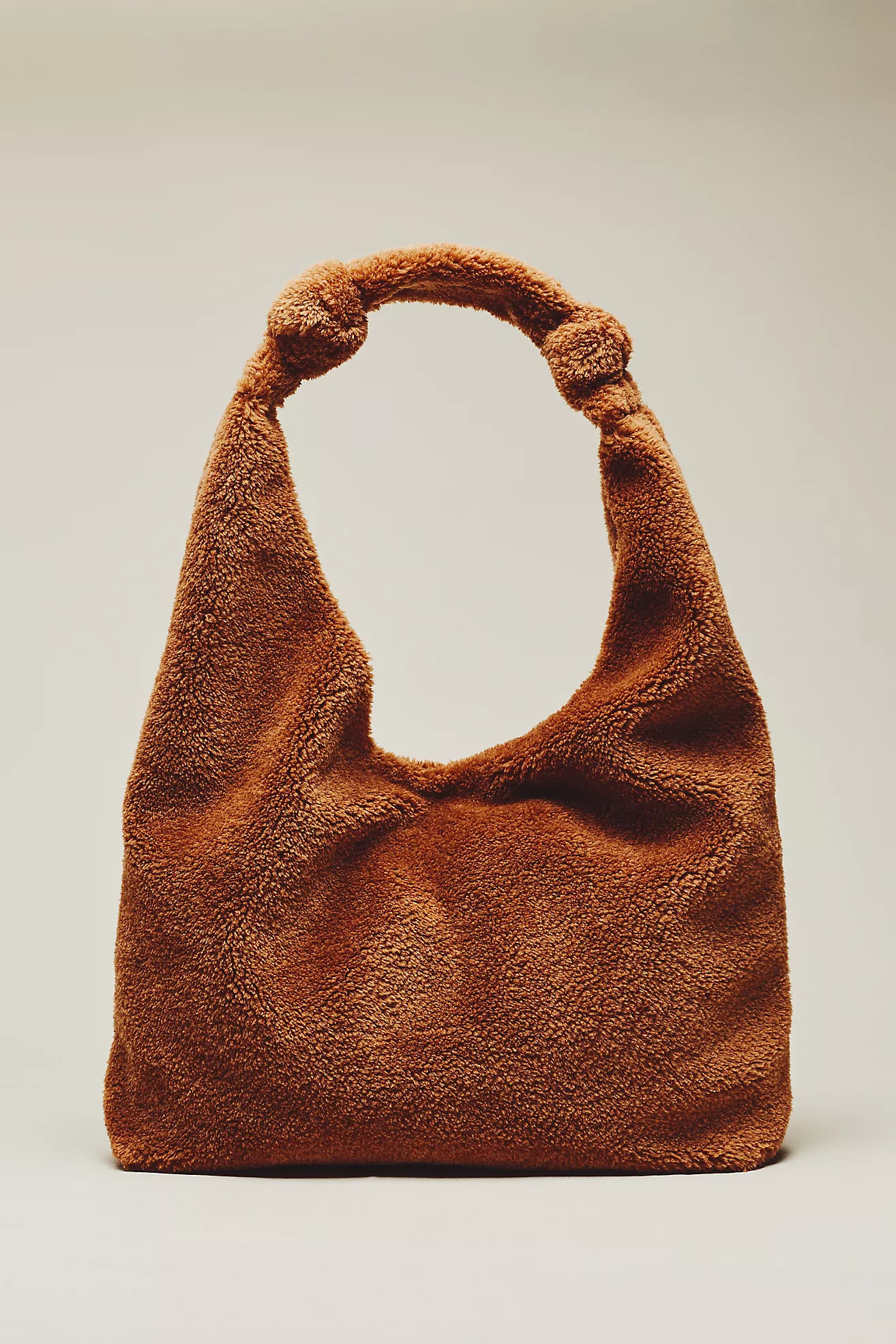 The Love Knot Slouchy Bag: Sherpa Fleece Edition | Anthropologie (US)