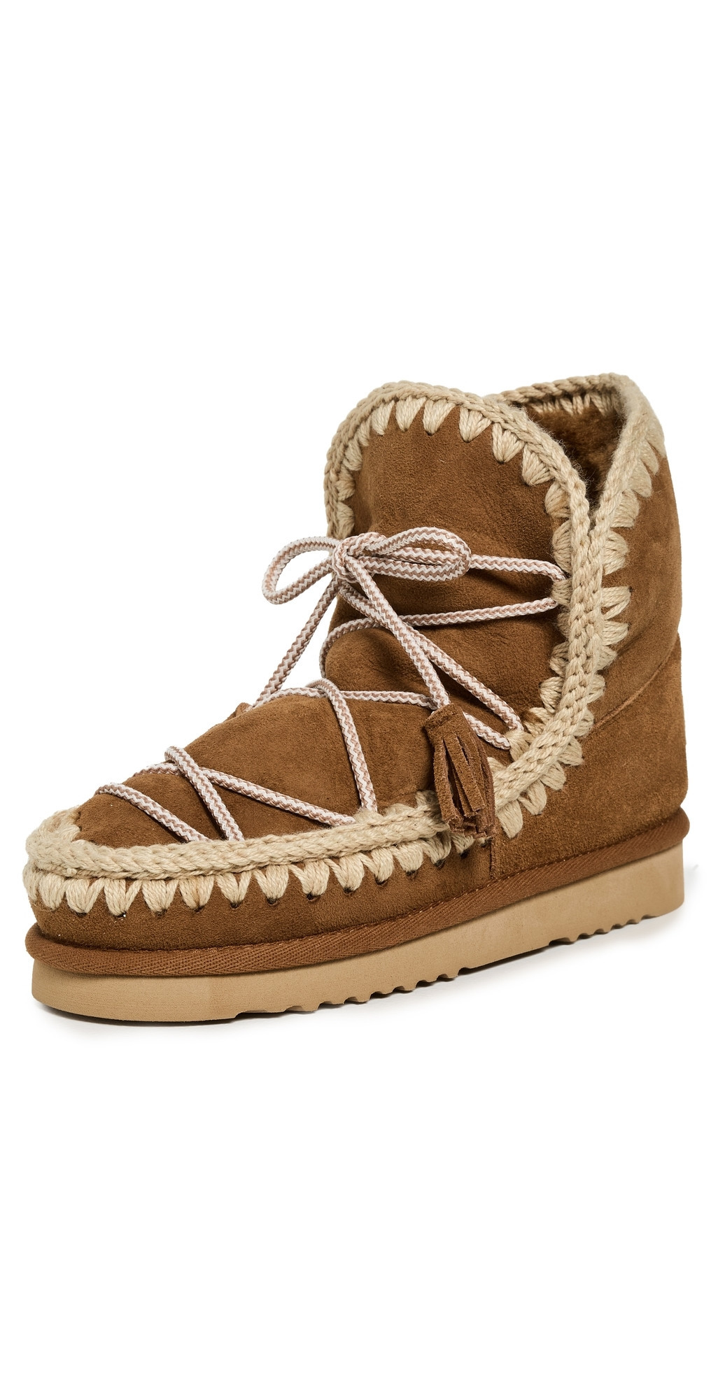 MOU Mou 18 Lace Boots Cognac 35 | Shopbop
