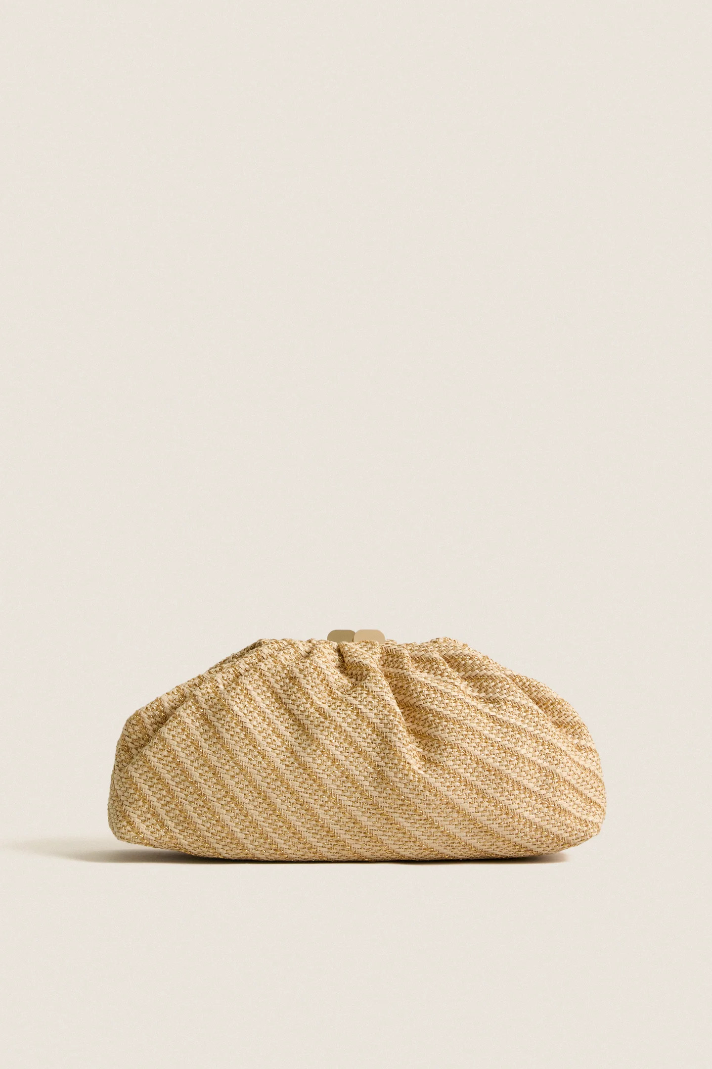 Natural Gold Brisa Clutch | Tuckernuck (US)