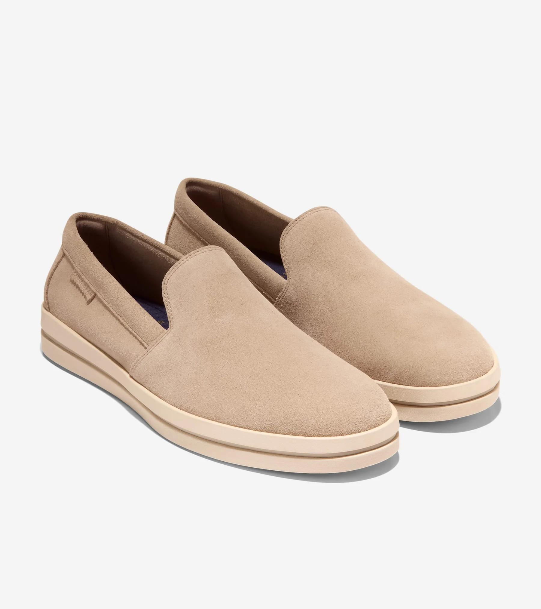 Men's Long-Weekender Slip-On Loafers in Beige | Cole Haan | Cole Haan (US)
