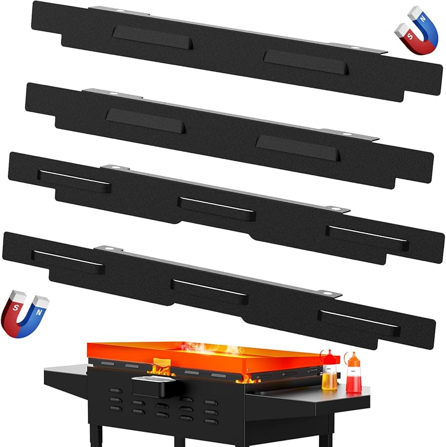 Keten Wind Guard for 36 inch Blackstone Griddle, 2-In-1 Side Guard for Use Upside & Down, Magneti... | Amazon (US)