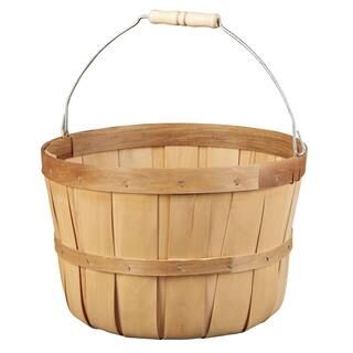 Chipwood Bushel Basket With Handle By Ashland™ in Master | 11.75"" x 7.5"" | Michaels® | Michaels Stores