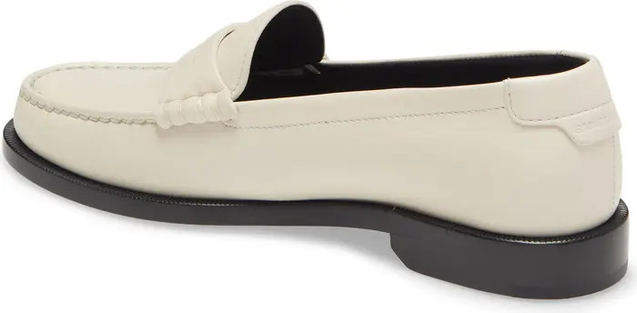 Saint Laurent Le Loafer Monogram Penny Loafer (Women) | Nordstrom | Nordstrom
