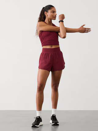 Crossover High Rise 4" Run Short | Athleta