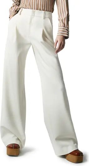 Smythe Pleated Wide Leg Trousers | Nordstrom | Nordstrom