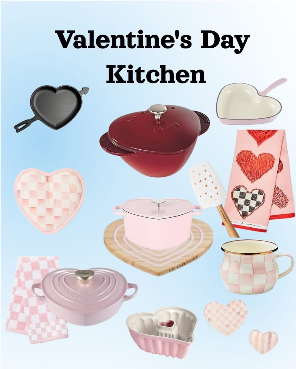 How cute are these? Here’s the top trending Valentine’s Day Kitchen favorites! Perfect for hosting a galentines brunch! #valentines #kitchenDecor #baking #cooking #foodies

#LTKHome #LTKfoodie #LTKmomlife