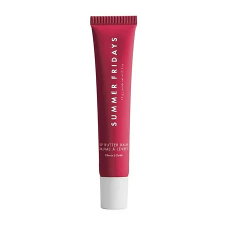Summer Fridays Lip Butter Balm Conditioning Lip And Lip Balm For Instant Shine And Hydration Sheer Tinted Soothing Lip Care - CHERRY | Walmart (US)