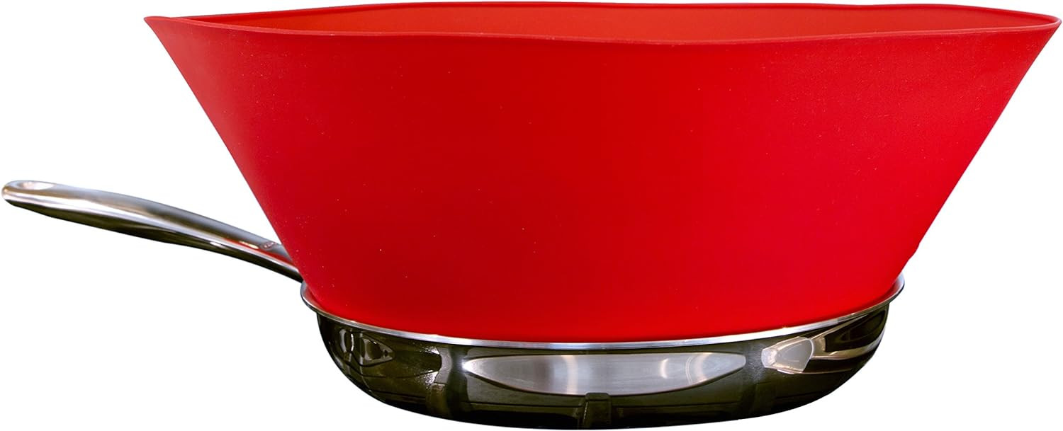 Frywall 12 (Large) - Red - Splatter Guard, as Seen on Shark Tank | Amazon (US)