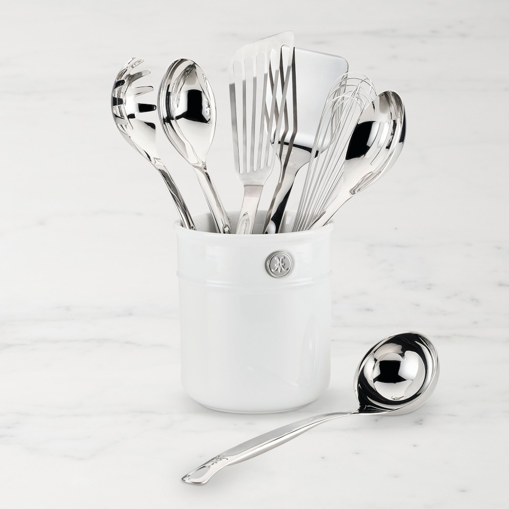 Hestan Provisions Ultimate Stainless Steel Chef's Tools and Bain Marie, Set of 8 | Williams-Sonoma