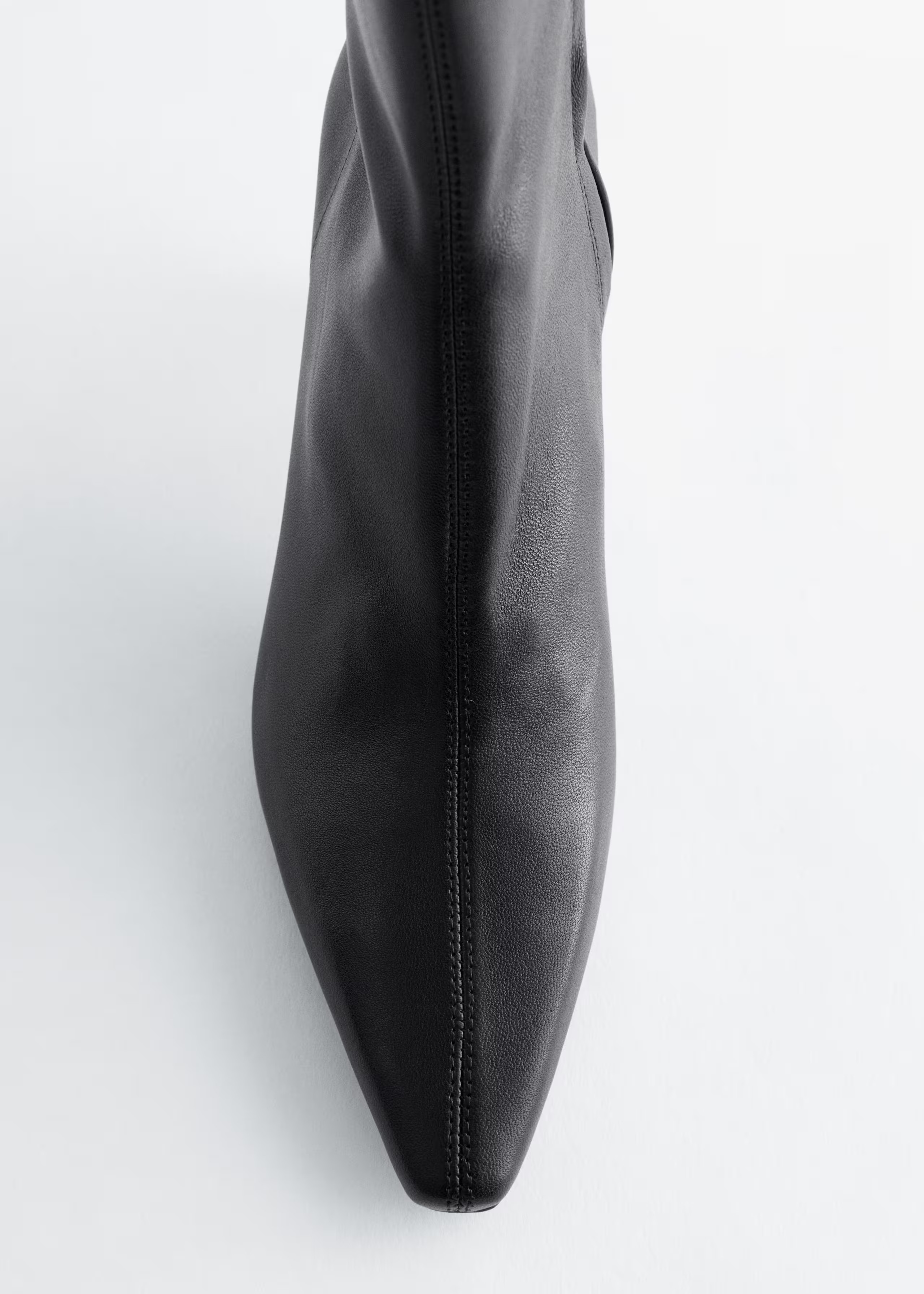 Stretch-Leather Ankle Boots | & Other Stories EU