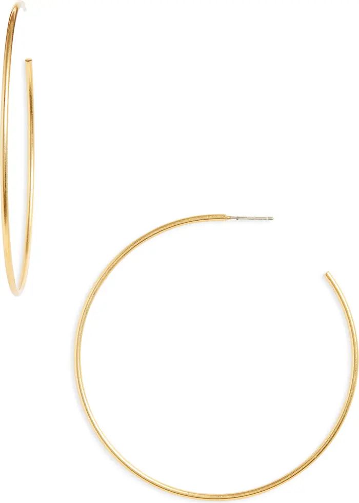 Oversized Hoop EarringsMADEWELL | Nordstrom