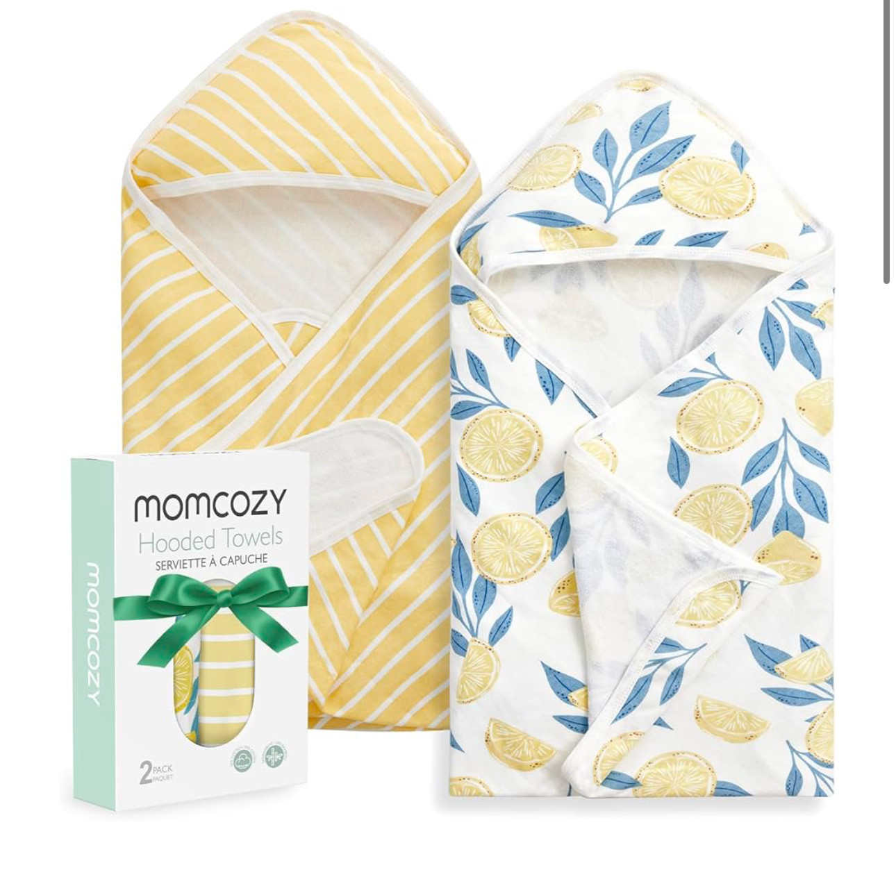 Momcozy Baby Hooded Towel, 2 Pack Baby Towel Set, Super Soft Bath Towel with Original Design

#LTKBaby #LTKBump #LTKKids