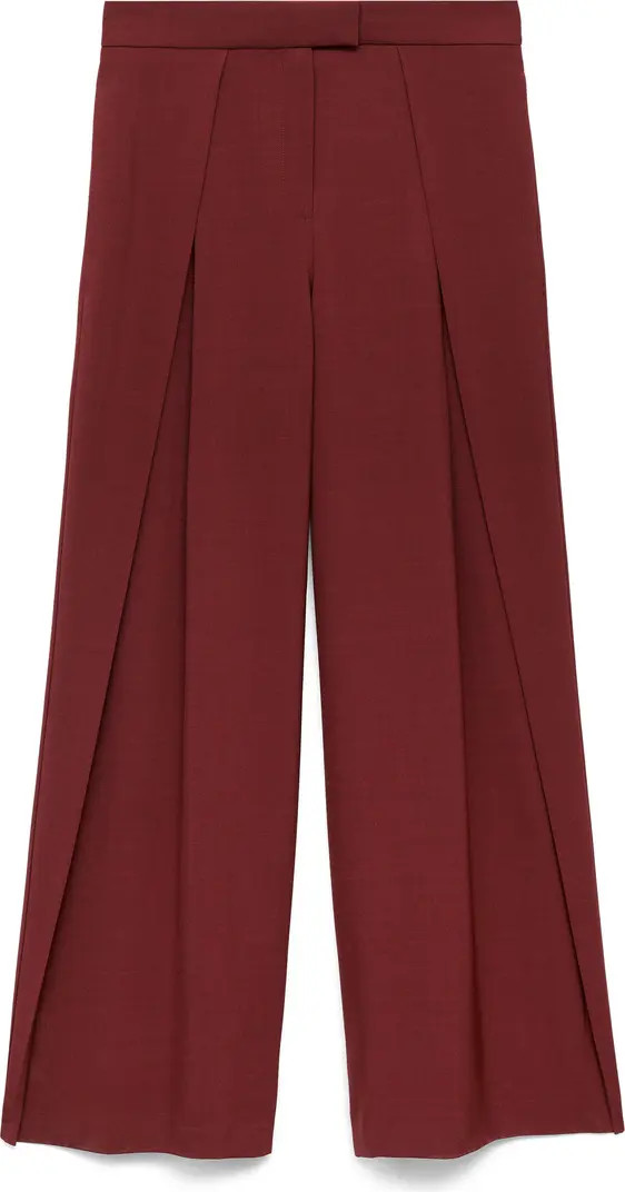 Inverted Pleat Wide Leg Pants | Nordstrom