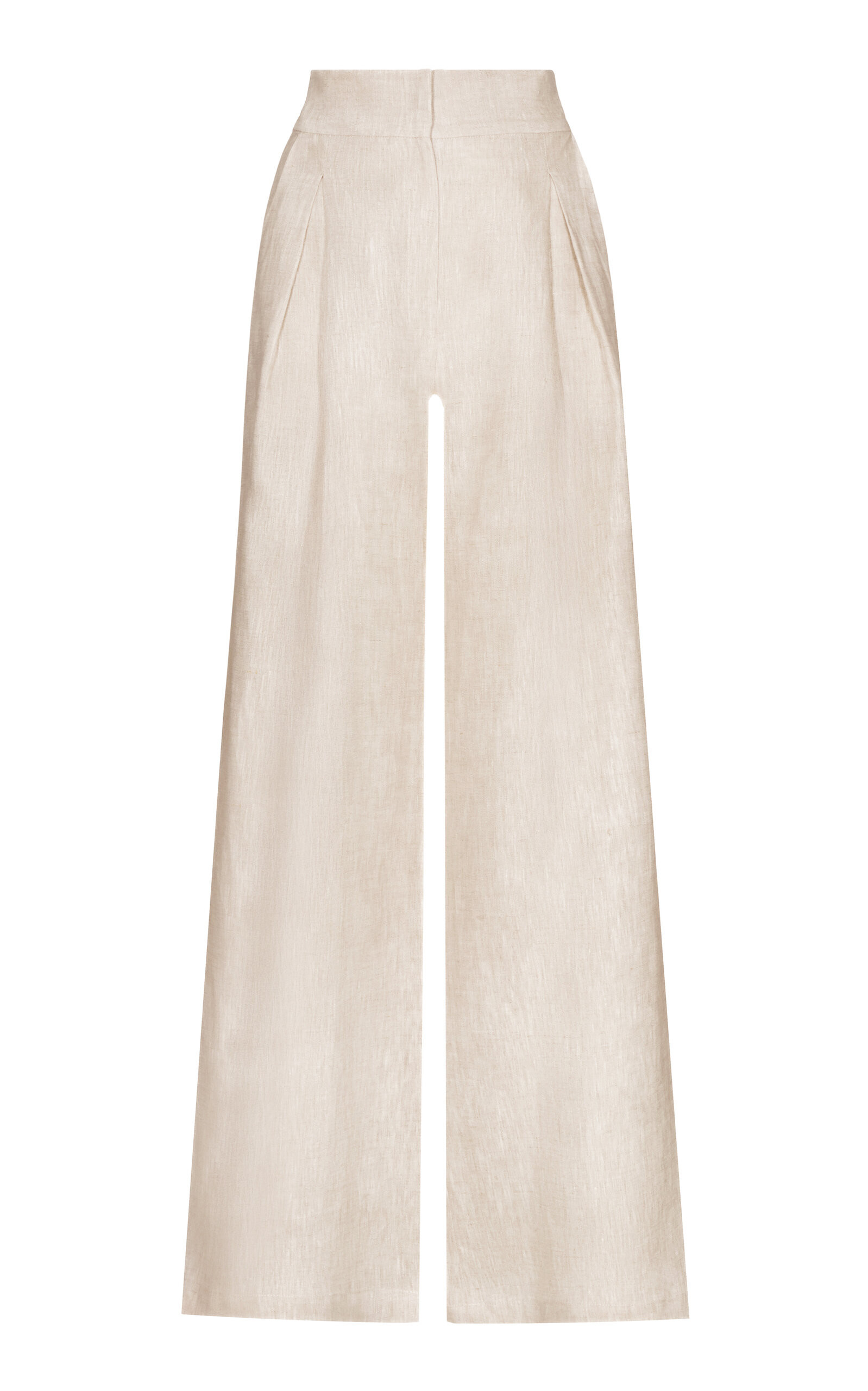 Desperte Pleated Linen Wide-Leg Pants | Moda Operandi (Global)