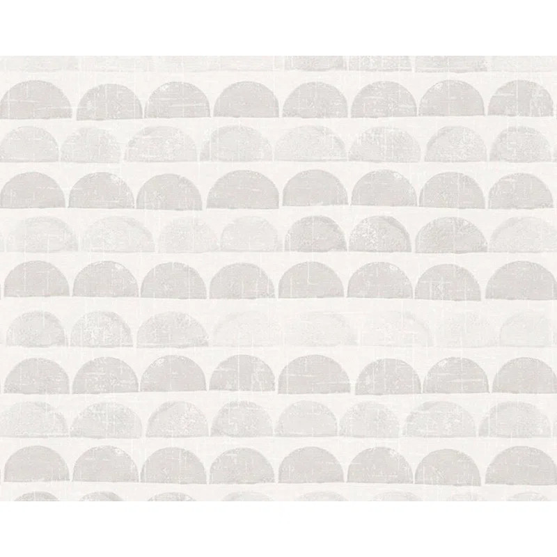 Half Circle 33' L x 21" W Wallpaper Roll | Wayfair North America