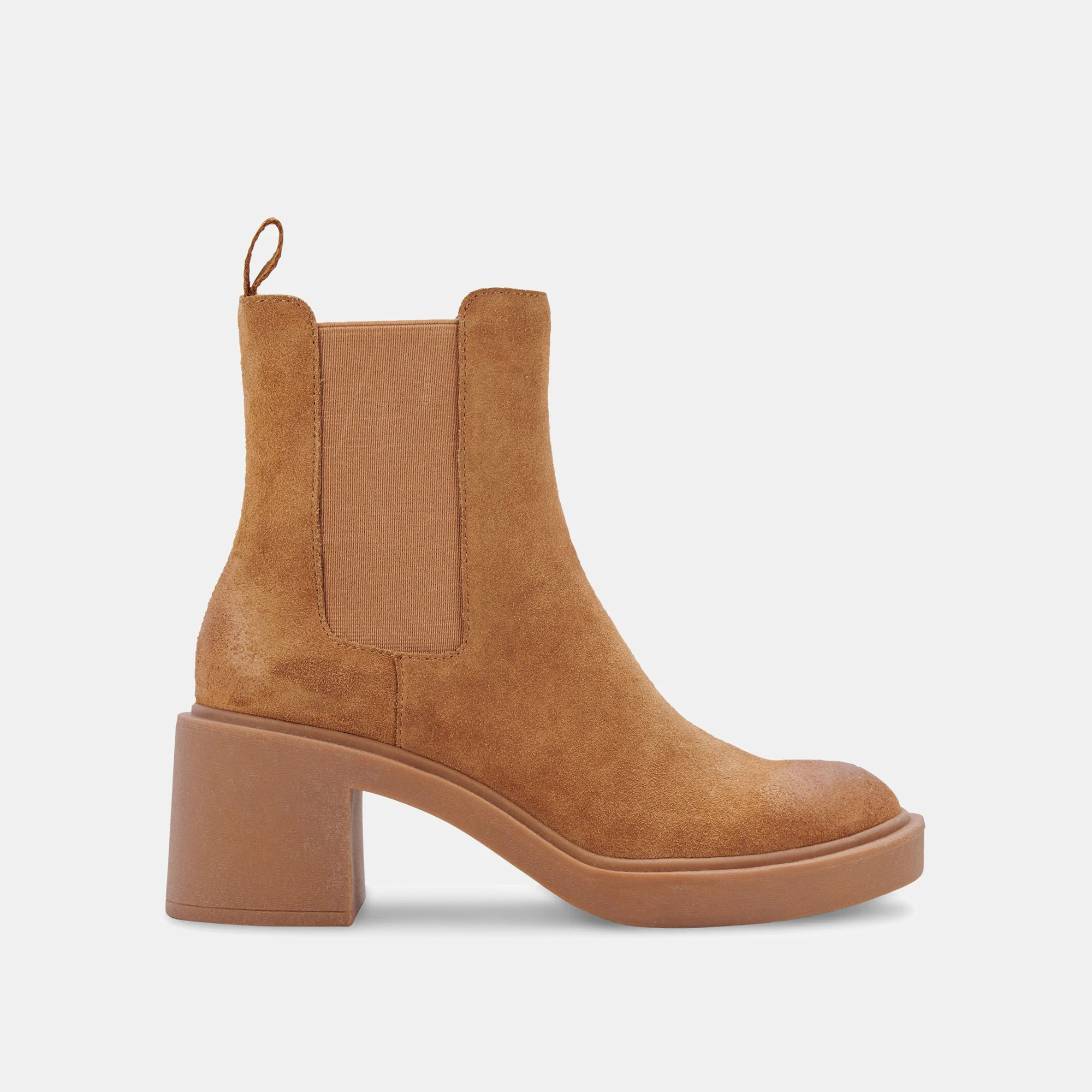 GUNNER BOOTIES BROWN SUEDE | DolceVita.com
