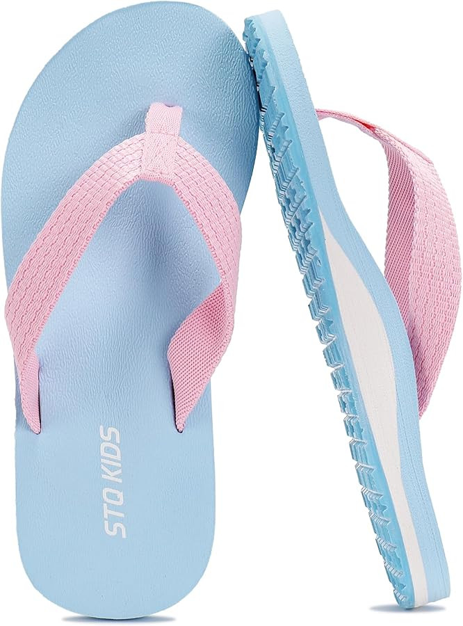 Unisex Quick Dry Flip Flops丨Arch Support Boy Girls Thong Sandals | Amazon (US)
