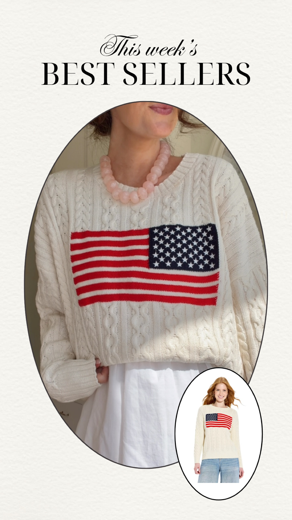 The cutest American flag sweater from Target was a weekly best seller! Comes in several colors - I got a size XL for pregnancy ❤️✨



#LTKgrwm #LTKSeasonal #LTKootd