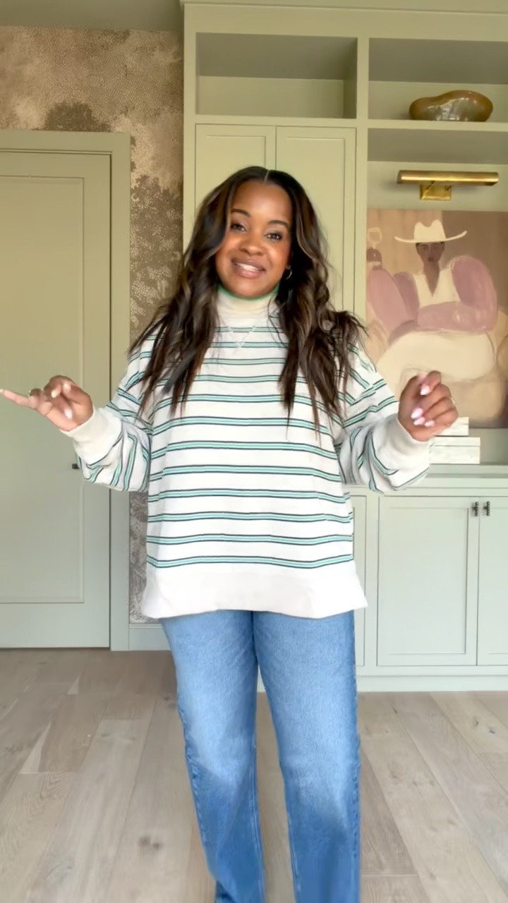 I am loving this striped mockneck for fall that is under $25!🤍 Use stackable code AEFALL30 for an extra 30% off. They also have some of the best jeans that are also on sale.

#LTKootd #LTKSaleAlert #LTKSeasonal