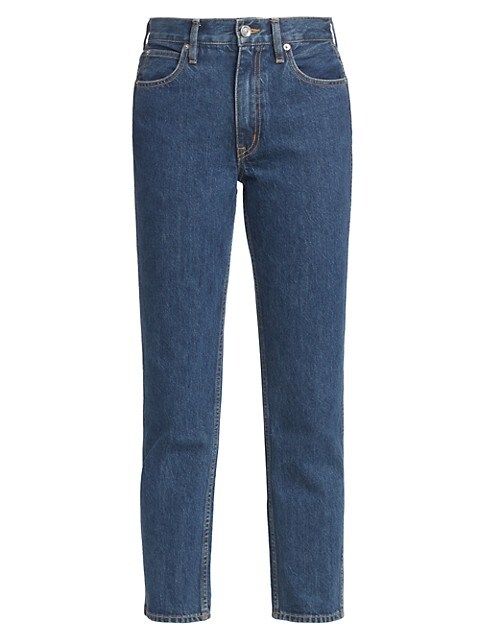 SLVRLAKE Virginia High-Rise Slim-Leg Jeans | Saks Fifth Avenue
