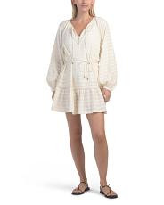 Ultra Soft Cotton Woven Mini Dress | TJ Maxx