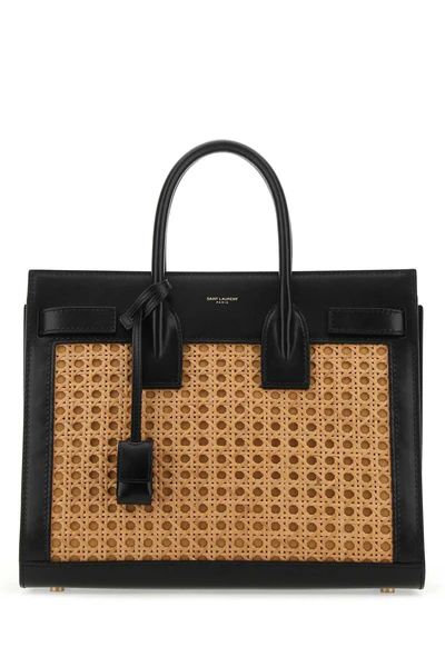 Saint Laurent Panelled Tote Bag | Cettire Global