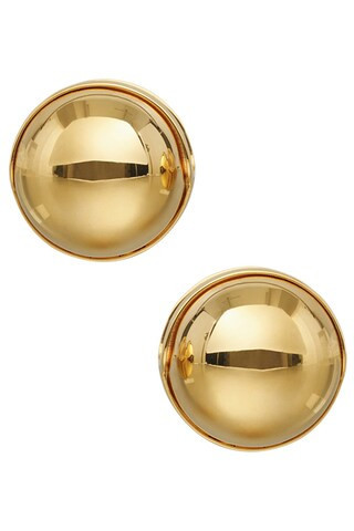 ALAÏA ALAΪA Sphere Earrings in Or - Metallic Gold. Size all. | FWRD 