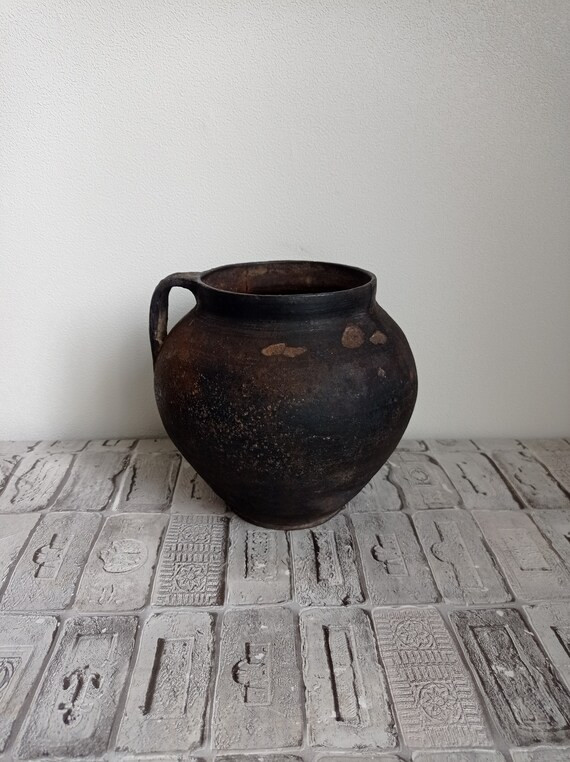 Vintage Small Red Clay Pot Old Small Clay Pot Wabi Sabi | Etsy | Etsy (US)