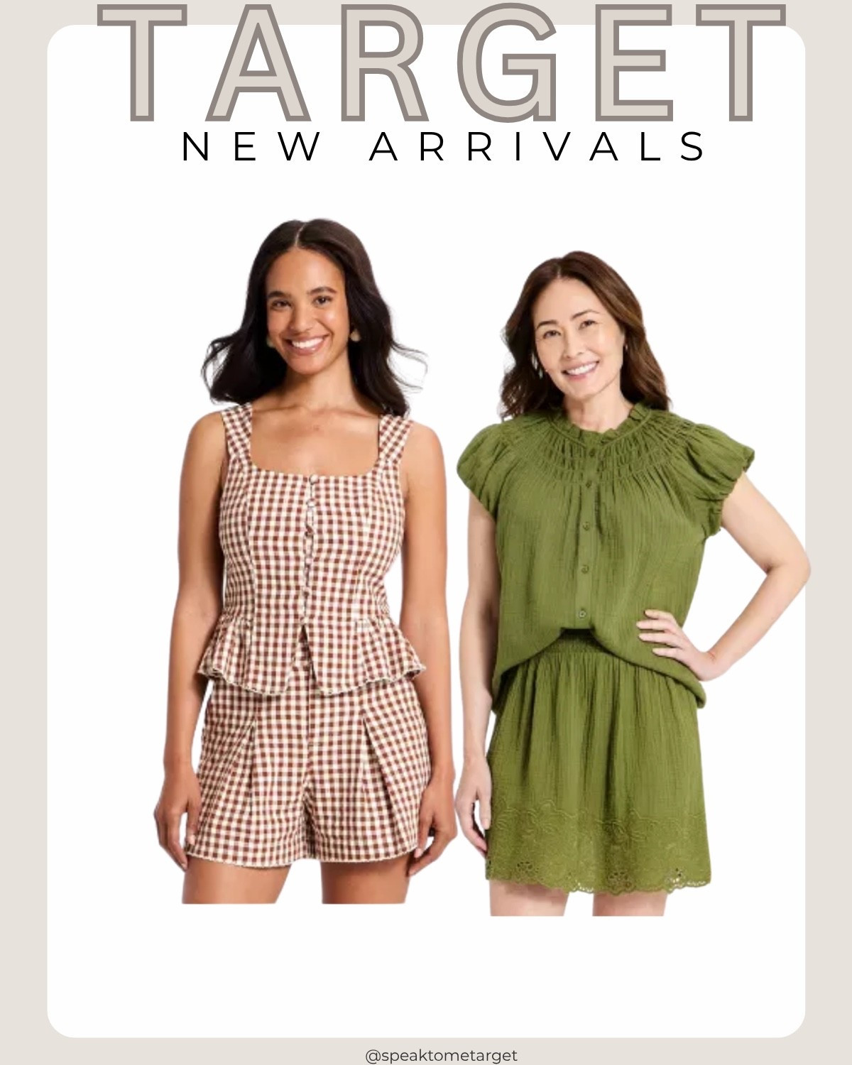 NEW sets at Target 

#LTKPetite #LTKOver40