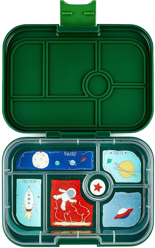 Yumbox Original Leakproof Bento Lunch Box Container for Kids (Explore Green) | Amazon (US)