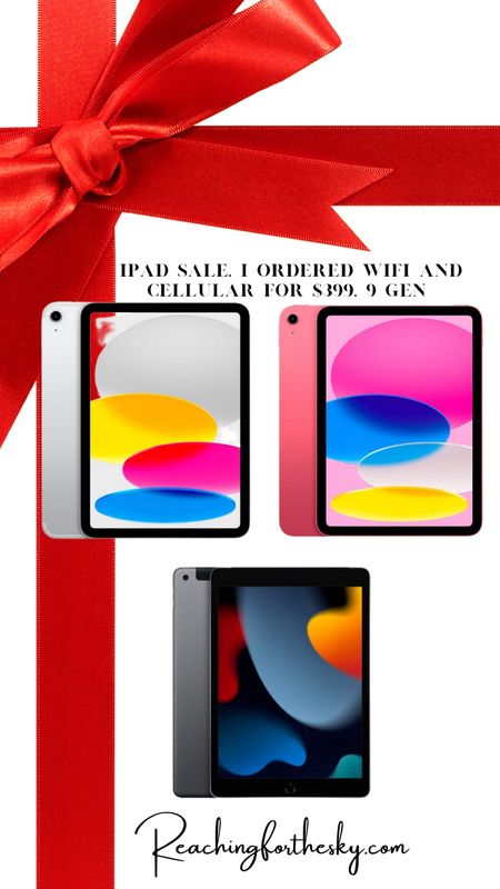 iPad sale!!! 

#LTKHoliday #LTKGiftGuide #LTKkids