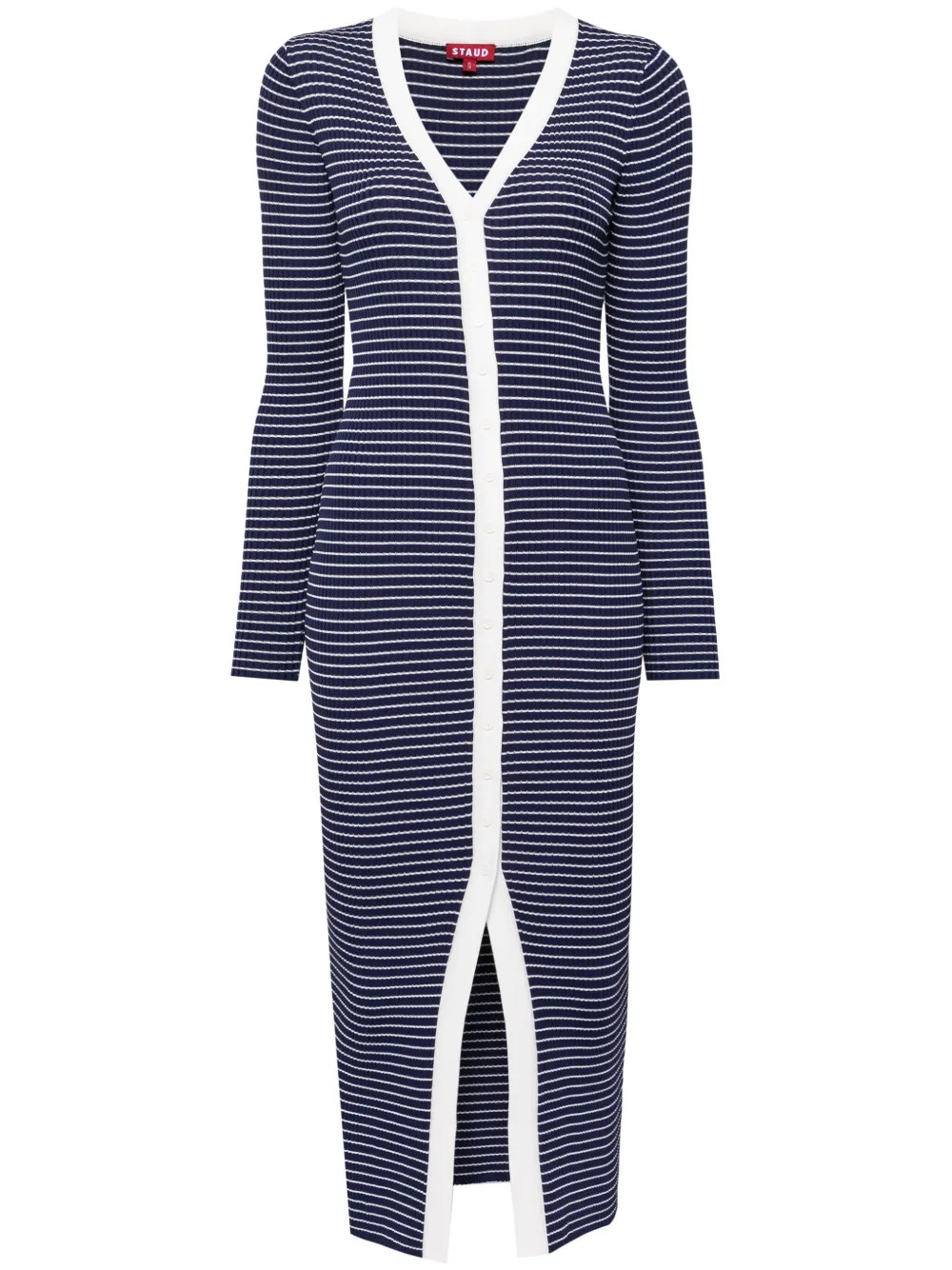 Shoko striped ribbed dress | Farfetch Global
