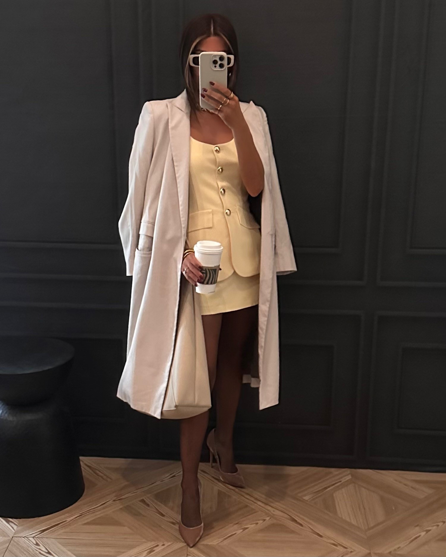 Love this Cornsilk yellow invisible romper by Amanda Uprichard 💛💛💛💛💛

It’s a 360 skirt with shorts on the inside — love love this design! It actually looks like 2 pieces, so comfortable, obsessed with the color and the gold button detail!! It’s just sooo Spring 🌼🌼 

#LTKSeasonal #LTKStyleTip #LTKParties