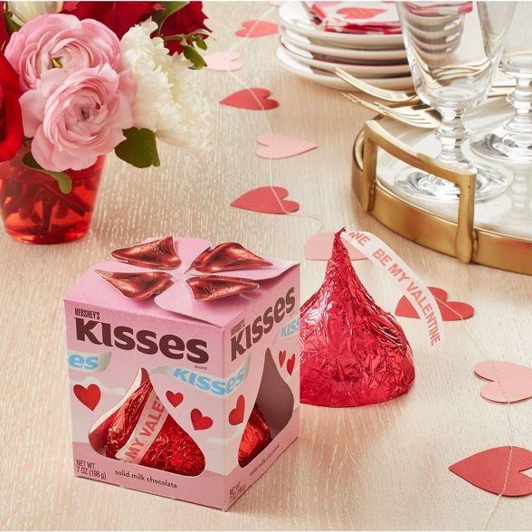 Hershey's Kisses Valentine's Giant Milk Chocolate Kiss - 7oz | Target