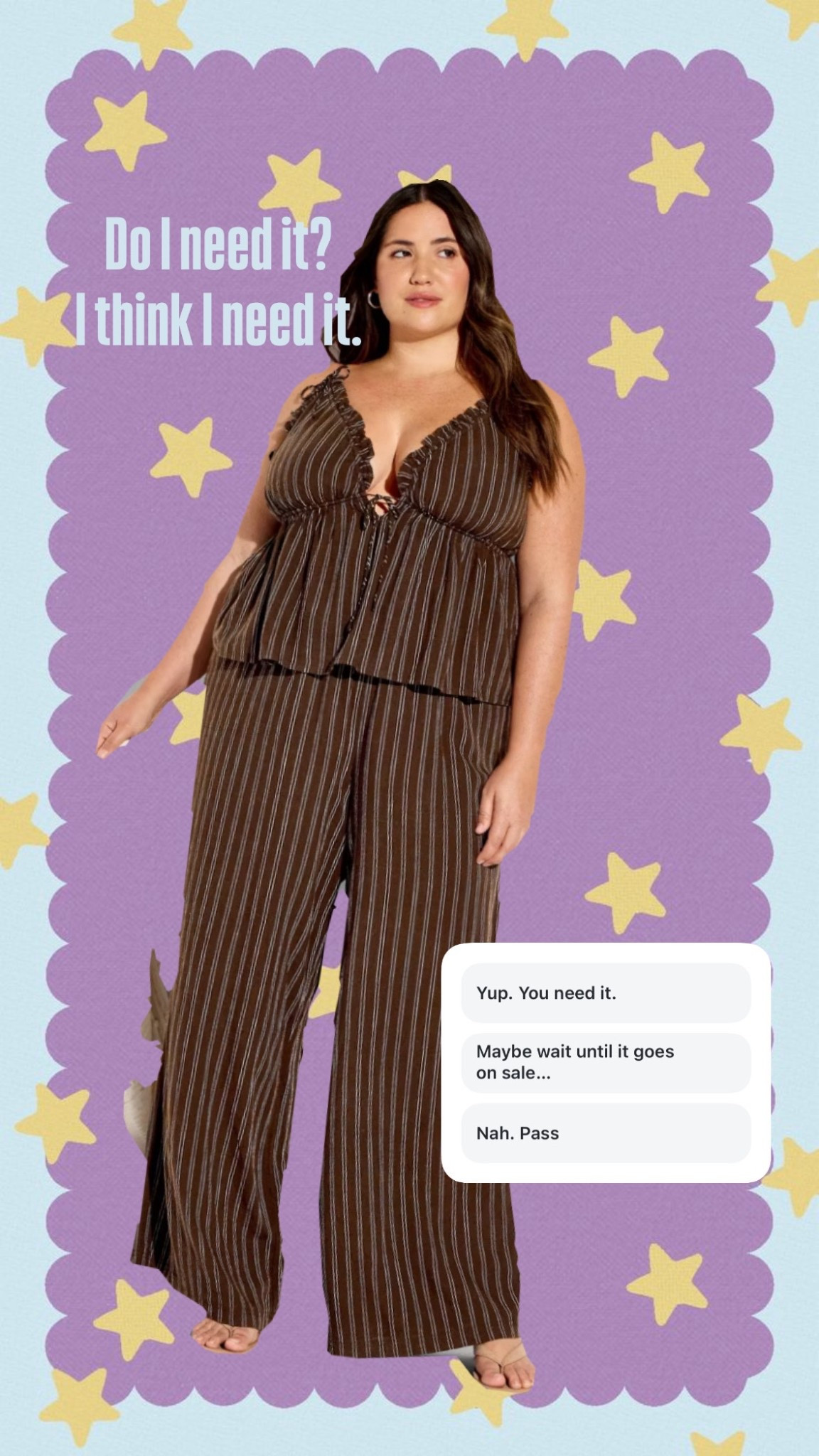 I think I need it. Please tell me I need it  

#LTKootd #LTKMidsize #LTKPlusSize