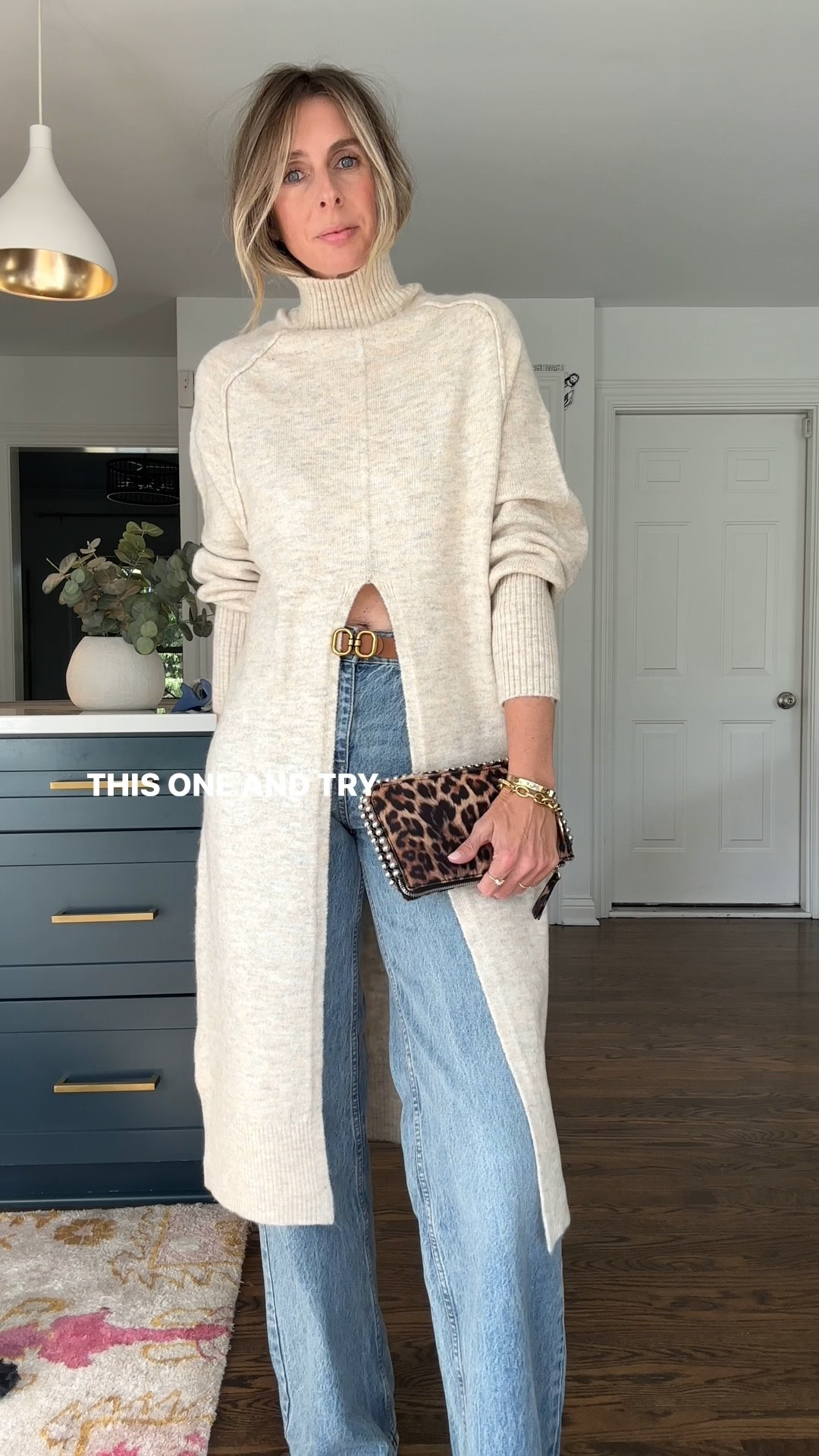 THE most perfect sweater for…yep, i’m gonna say it… the holidays!! also works for lunch, dinner out and elevated everyday wear! 👌 

**wearing the xs. size down!!**

jeans + bag are zara. linked in my insta bio. 


#effortlessstyle #styleover40 #anthrostyle #fallstyle #turtleneck 

effortless style + daily outfit inspo for over 40s. are you trying to rediscover your style, i got you. want to elevate your everyday looks, i got you. want easy, effortless style, i got you! come follow me @houseofmagpye 🫶

Fall outfit, easy fall outfit, turtleneck, anthro style, Thanksgiving outfit 

#LTKStyleTip #LTKOver40 #LTKHoliday