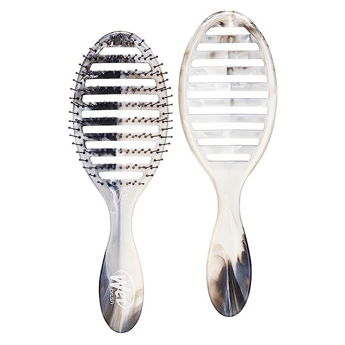 Wet Brush Speed Dry Hair Brush - Gemstone, Smoky Quartz - Vented Design and Ultra Soft HeatFlex B... | Amazon (US)