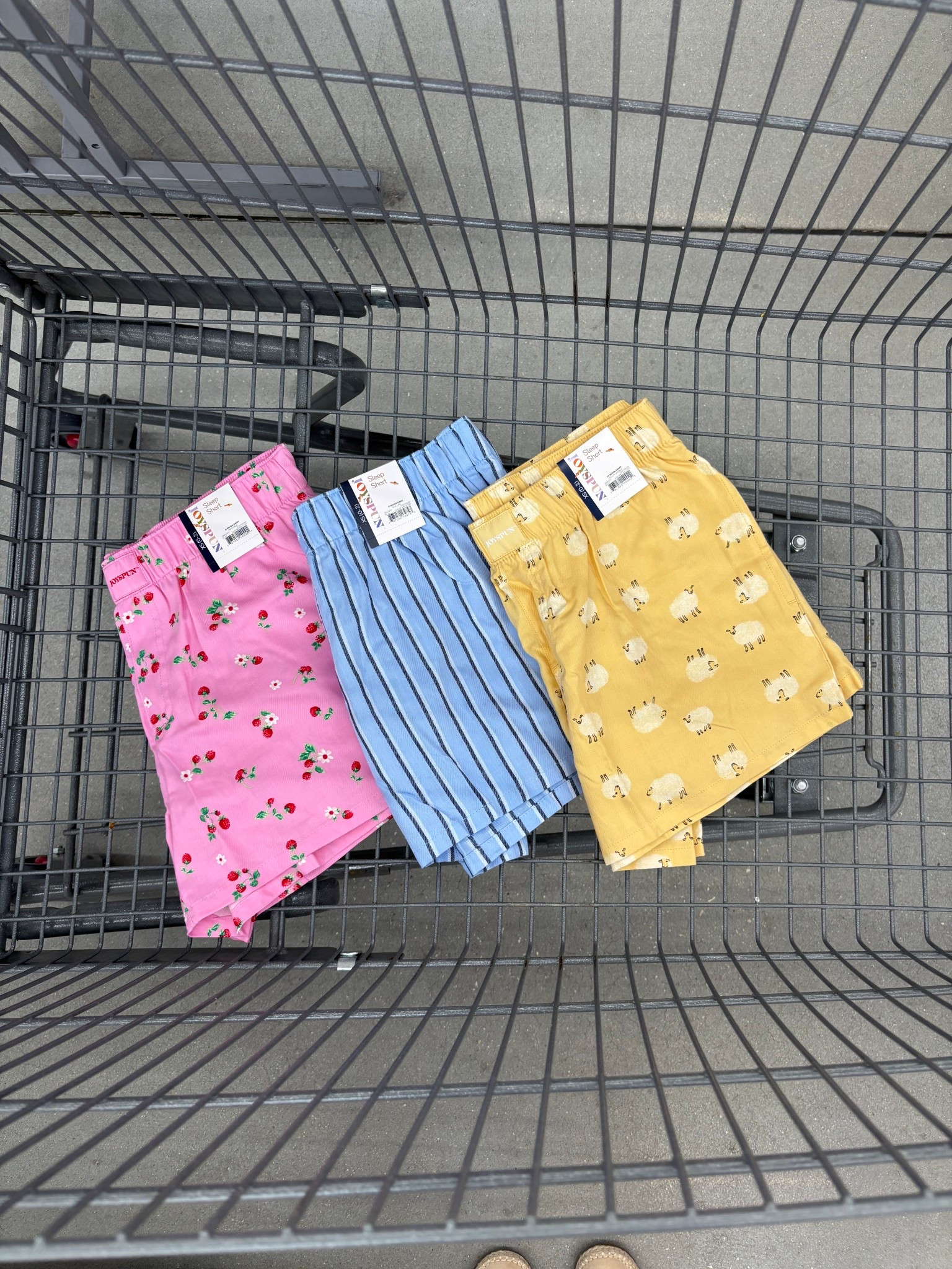 Cutie boxer sleep shorts from Walmart- I love their pajamas! Linked more below, so cute & comfy! 

Maybe size up in shorts- for length 

#LTKMidsize #LTKmorningroutine #LTKselfcare