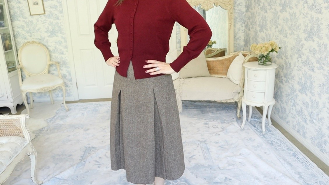 As we transition into the cozy, contemplative months of autumn, I’m so thrilled to add these two beautiful pieces from Goelia to my ten-item wardrobe this season.

First, for the core item: this 100% washable wool A-line skirt a classic, tailored beauty that brings me right back to my Paris days. I had a similar skirt I wore constantly while living there. This one has that same elegant silhouette with a nod to Dark Academia, but with a modern, practical twist (yes, it’s machine washable!). It pairs effortlessly with nearly every top in my wardrobe.

And speaking of tops… I’m also loving this Tencel blend puff sleeve sweater in the most divine burgundy hue. With its slightly puffed sleeves, cropped fit, and decorative buttons, it’s romantic and refined. Worn together, these two pieces create an outfit that feels feminine, polished, and quietly powerful.

Let me know  if you’d wear these pieces too! 🖤👇

#TenItemWardrobe  #DarkAcademia #ElegantFallFashion #SlowFashion #LTKFall #FallWardrobeEssentials


#LTKFallSale #LTKSeasonal #LTKStyleTip