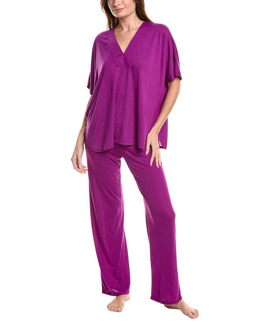 N Natori 2pc Congo Pajama Pant Set | Shop Simon