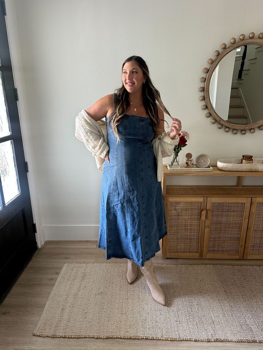 Loving denim for fall! Linking some similar options! 

 #LTKootd #LTKmomlife #LTKSeasonal