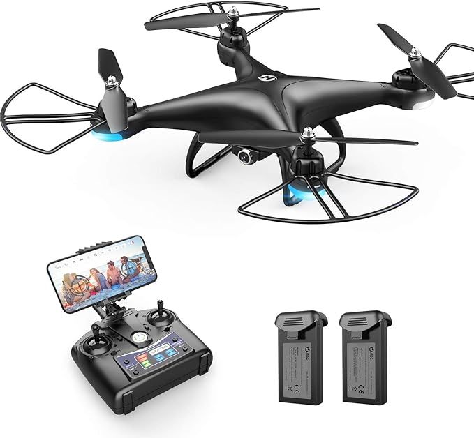 Holy Stone HS110D FPV RC Drone with 1080P HD Camera Live Video 120°Wide-Angle WiFi Quadcopter wi... | Amazon (US)