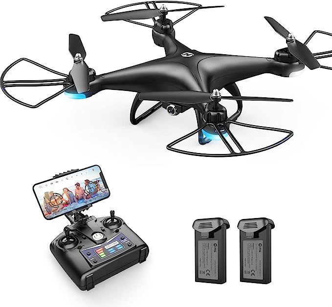 Holy Stone HS110D FPV RC Drone with 1080P HD Camera Live Video 120°Wide-Angle WiFi Quadcopter wi... | Amazon (US)