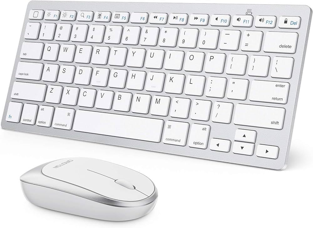 OMOTON Bluetooth Keyboard and Mouse Combo, Wireless Keyboard Mouse for iPad Pro 12.9/11, iPad 9th... | Amazon (US)