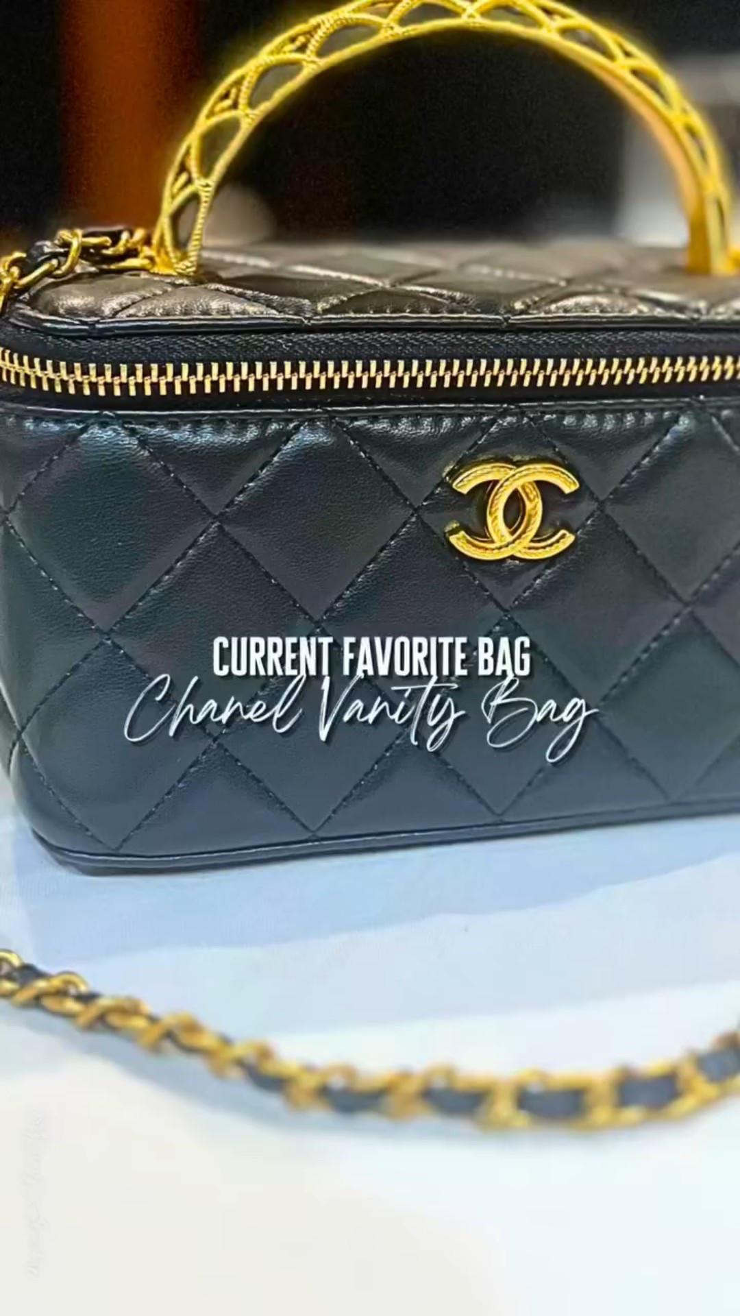 Chanel Vanity Bag


black purse, crossbody bag, gold bags, designer bag, luxury purses, luxury finds, designer fashion, quilted bags, makeup vanity bag, purse with mirror, black bags, cc bag, cc purse, embroidered bag, purse with gold hardware, gifts for her, valentines gifts, women gifts, gifts for her, valentines gift ideas

#LTKWatchNow #LTKStyleTip #LTKItBag

#LTKgrwm #LTKValentine #LTKvlog