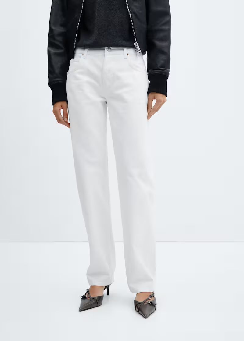 Search: White jeans (176) | Mango USA | MANGO (US)