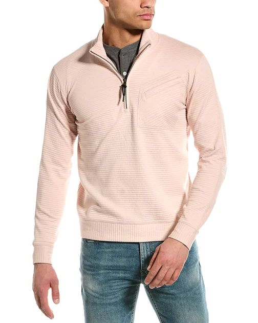 Billy Reid Quilted Half-Zip Pullover | Shop Premium Outlets
