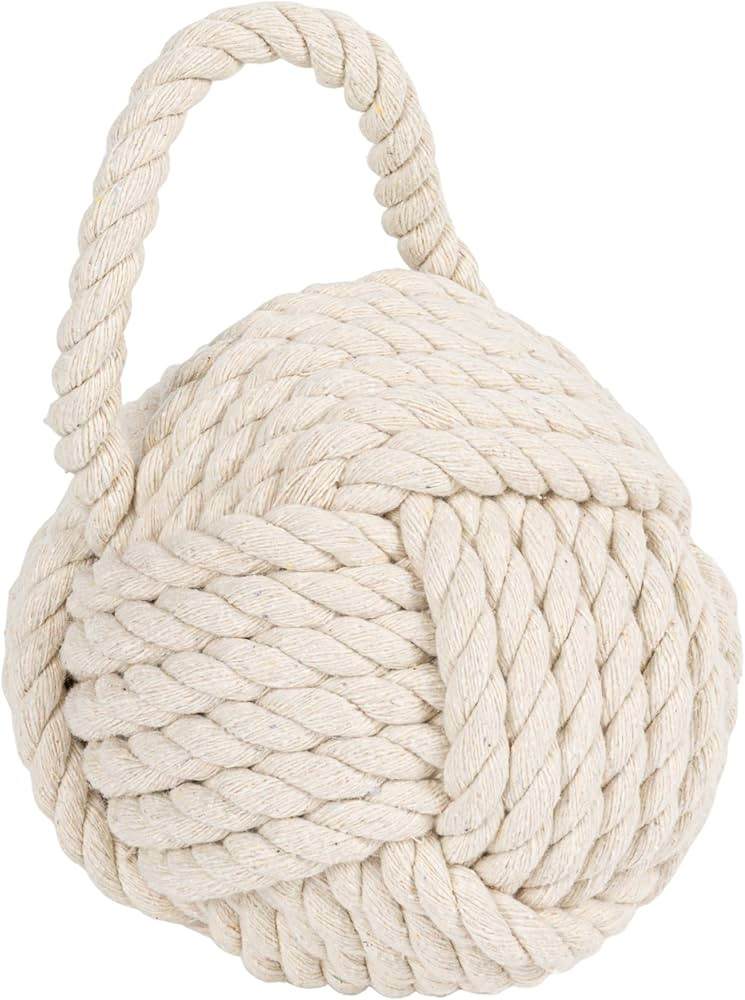 Creative Co-Op Nautical Rope Knot Door Stop | Amazon (US)